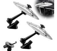 2pcs Car Symbol Drum,5.4x5.4 Inch Universal Mini Drum Cymbal for Car Vent Practical Accessories for Vehicles to Make Driving More Fun