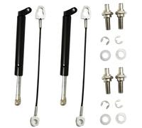 2pcs Car Tailgate Slow Down Rear Trunk Tail Gate Strut Damper Gas Spring For Toyota For Hilux Vigo 2005 2006 2007 2008 2009 2010 2011 Rear Tailgate Boot Gas Struts Lift Support System
