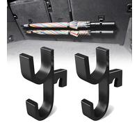 2PCS Car Umbrella Holder Clip Hook,Car Boot Umbrella Hook-Space-Saving & Easy Install for Car Seat,Stroller, Wheelchair,Golf Bag,Truck,Boat,SUV Trunk Organiser