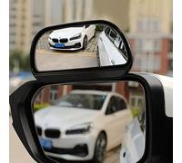 2Pcs Car Van Rectangular Blind Spot Mirror Towing Reversing Driving Stick On Adjustable Wide Angle Blind Spot Mirror for Car Van Towing Caravan