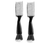 2PCS Car Vent Cleaner, Double Head Brush Interior Duster for Vehicle Dashboard, Air Vents & Computer Cleaning, Universal Car Cleaning Tool Kit