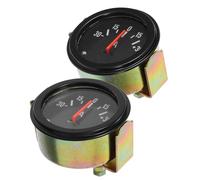 2pcs Car Volt Meter Gauge 12v-24v Metal Pointer Gauge for Atv Car