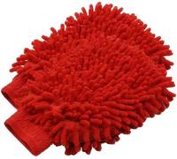 2Pcs Car Washing Gloves,Chenille Car Wash Mitt,Microfiber Glove,Cleaning Mitt,for Car Washing Household Cleaning (Red)
