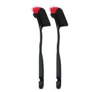 2Pcs Car Wheel Brush with Flexible Head for Auto Detailing Hub Brush