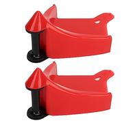 2Pcs Car Wheel Chock Heavy Duty Tire Inserts, Portable Wheel Winder Prevents Hose , Suitable for Any Wheel, ABS Material
