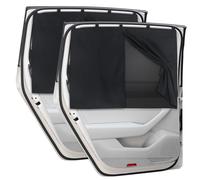 2PCS Car Window Shades Magnetic, for Renault Kangoo II 2007-2021 2022 2023 2024 2025 Side Window Sun Shade Double Layer Car Curtains Privacy Camping UV Protection