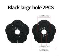 2Pcs Car Windshield Wiper Hole Protector Cover Silicone Dustproof Accessories to Shield Against Dead Leaves, Snow, and Cold Weather