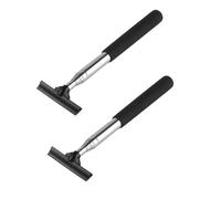 2pcs Car Wing Mirror Squeegee, Retractable Car Mirror Wiper, Retractable Car Rearview Mirror Wiper Tool,Car Side Mirror Squeegee,Car Rear View Mirror Wipers for Windows Windscreen Car Mirror Cleaner