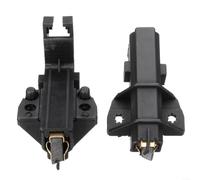 2pcs Carbon Brush For Hoover Candy Araston Ceset Washing Machine Motor 53mm Black Plastic Replacement Part 481931088529