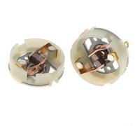 2pcs Carbon Brush Holder Set for RS550 Electric Motor - Compatible with Power Drills and Screwdrivers, Carbon + Metal + Plastic Construction