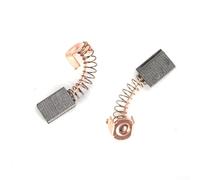 2pcs Carbon Brushes 5x8x12mm for Angle Grinder G720, Replacement Power Tool Parts Electric Motor Accessories, for Durable Carbon Metal for Spare Components