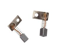 Zialofi 2pcs Carbon Brushes for Electric Manicure Machine Power Tool Parts Convenient Manicure Tool Carbon Brush, 3.5x3.5x5mm