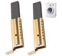 2Pcs Carbon Brushes L94MF7 Fit BEKO SMEG HOOVER CANDY INDESIT Welling Motor, Useful Washing Machine Motor Carbon Insert Brushes