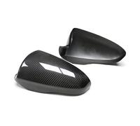 2PCS Carbon Fiber Car Mirror Cover Exterior Door Side Reverse Rearview Rear View Case Caps Shell Compatible for BMW F10 M5 2012-2017