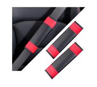 2Pcs Carbon Fiber Car Seat Belt Covers Vehicle Pads Soft Comfortable Neck Protection Cushion