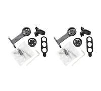2pcs Carbon Fiber Extended Out-Front Mount Bike Computer Mount Cycling Bike Computer Stand for Grmin Bryton and Sports Action Camera