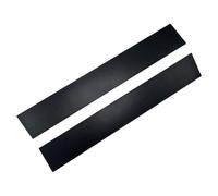 2pcs Carbon Fiber Flat Rods Easy to Process, 50cm Length Black Sheets for DIY RC Quadcopter(0.6x5mm)