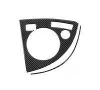 2Pcs Carbon Fiber Gear Panel Cover Sticker Shift Gearbox Trim for Prius (2012-2015) LHD