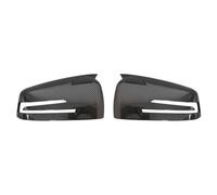 2pcs Carbon Fiber Pattern Rearview Side Mirror Cover Caps Compatible With Motorcycle Parts W176 W246 W204 W212 W221 C117 X204 X156(Carbon fiber pattern)