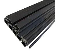2pcs Carbon Fiber Square Tube 20 Inch - 3mm to 10mm Hollow Square Rod for RC Models and DIY Projects(3x3x2mm)