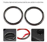 2pcs Carbon Fiber Vent Outlet Rings for C Class W204 2011-2013