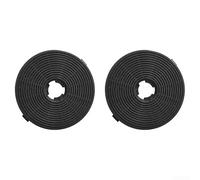 2PCS Carbon Filter for Cooker Hoods, 135mm*135mm*18mm Recirculating Carbon Charcoal Replacement Extractor Vent Fan Easy Install Round