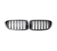 2Pcs Carbon Look ABS Car Front Kidney Grille Racing Grills For BMW For 5 Series G30 G31 G38 530i 540i 2017 2018 2019 Car Front Grill