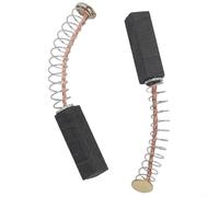 2pcs Carbon Motor Brushes for Electric Motors, 20mm x 6mm x 5mm Replacement Brush Set with Metal Spring, Compatible with Drills, Angle Grind