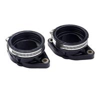 2pcs Carburetor Intake Manifold Throttle Adapter for Polaris RZR ACE 900 Ranger 1000 XP RZR900 1205301 3023789 7080413 Black