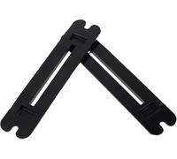 2pcs Card Swallowing Device Card Outlet Opening for Credit Deposit Exit Slot Replacement Part Easy Install for ATM Terminals Grey Convenient Handled