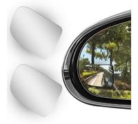 2Pcs Cars BlindSpot Mirrors, Removable Adjustabe Angle Round Wide Angle Convex RearView Mirror, Car Accessories Universal HD Glass for Suvs Auto RVs Motorcycles