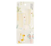 2Pcs Cartoon Hair Combs Set Wide Tooth Comb Detangling Hair Combs Parting Comb Teasing For Professional Barbers Detangling
