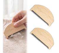 2PCS Cashmere Combs Sweater Comb to Remove Pilling, Manual Pilling Remover for Clothes with Pouch Lint Remover Clothing Brush Tool for Clothing Knitwear Scarves Cashmere Wool Coats Shaver