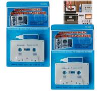 2PCS Cassette Head Cleaner,Demagnetizer for Cassette Player,Clean Cassette Tapes Head,Cassette Tapes Cleaner,Effective Care Maintenance Kits,Protable Audio Tape Cleaning Fluid,Tape Recorder Cleaner