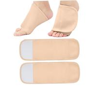 2PCS Castor Oil Foot Pack, Reusable Oil-Proof Castor Oil Wrap, Adjustable Soft Cloth Compress Castor Oil Pads Castor Oil Pack for Foot