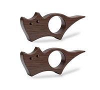 2PCS Cat Book Page Holder, Walnut Thumb Bookmark Smooth Wood Book Clip Novel Reading Accessories Gifts for Readers Book Lovers Bookworm Gifts Literary Gift