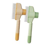2Pcs Cat Comb Pet Comb Grooming Brush Cat Dog Pet Grooming for Massaging and Cleaning Hairs