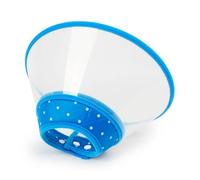 2pcs Cat Dog Collar Neck Cone Recovery Collar Elizabethan Collars For Anti-Bite Lick Surgery Wound Healing Pet Dogs Health Medical(Blue,XL)