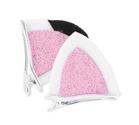 2Pcs Cat Ears Hairpin, Metal Animals Ear Hair Clip, Halloween Party Accessory