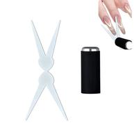 2PCS Cat Eye Magnet for Nails, Scissor-shaped Nail Magnet Tool,for Wedding, Salon, Studio, Party, Daily Use, Home, Beginners Styling. (1PCS)