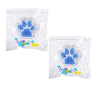 2pcs Cat Paw Squeeze Squishy Toy, Taba Soft Cat Paw Kawaii Jelly Kitty Paw Relaxing Animals Stress Relieving Fidget Fufu Sensory Toys for Kids Teenagers Adults(Style 5)