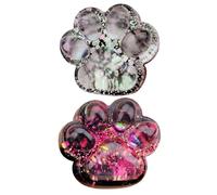 2PCS Cat Paw Squishy Toys, Kawai-i Cat Paw Squeeze Toys, Novelty Cat Paw Fidget Toys, Cute Stress Relief Squeeze Toys, Squishy Cat Paw for Anxiet-y Relief, for Cat Lovers, Kids, Adults