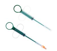 2Pcs Cat Pill Popper,Cat Pill Dispenser, Pet Tablet Dispenser, Silicone Tip | Pill Popper for Cats with 4 Silicone Heads (Solid/Liquid),Reusable Medicine Feeder for Small Cats and Dogs