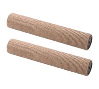 2Pcs Cat Scratching Post Replacement, 16 Inch Wear-Resistant Jute Cat Tree Replacement Post, 8mm Bolts, Easy to Install Scratching