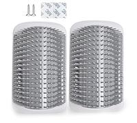2PCS Cat Self Corner Groomer Wall Corner Massage Comb Cat Corner Groomer Brush for Long Short Hair Cats Hair Combing