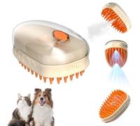 2PCS Cat Steam Brush,3 In1 Steamy Cat Brush,Multifunctional Cat Grooming Brush,Steamy Cat Brush,Electric Pet Brush,Cat Brushes for Grooming,Cat Massager,Pet Hair Removal Comb,for Cats,Dogs,Pets