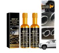 2PCS Catalytic Converter Cleaner, Deep Carbon Cleaning, Boost Fuel Efficiency & Prevent Carbon Build Up, Universal for Gas & Diesel Cars, SUVs, Trucks