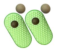2PCS Cats Wall Corner Groomers Scratcher Comb Dog Face Groomer Furniture Protective Wall Stick Massage Brush