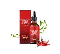 (2PCS) Cayenne Pepper Liquid Drops - All-in-One with Hawthorn, Beet Root, Turmeric, Vitamin K2 & D3, 60ml