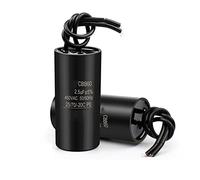 2Pcs CBB60 electronic starter Run Capacitor 450V AC Starting Capacitors 11.21.51.822.533.54.57891113UF Water Pump for Washing Machine Energy storage elements (Size : 1.2UF)